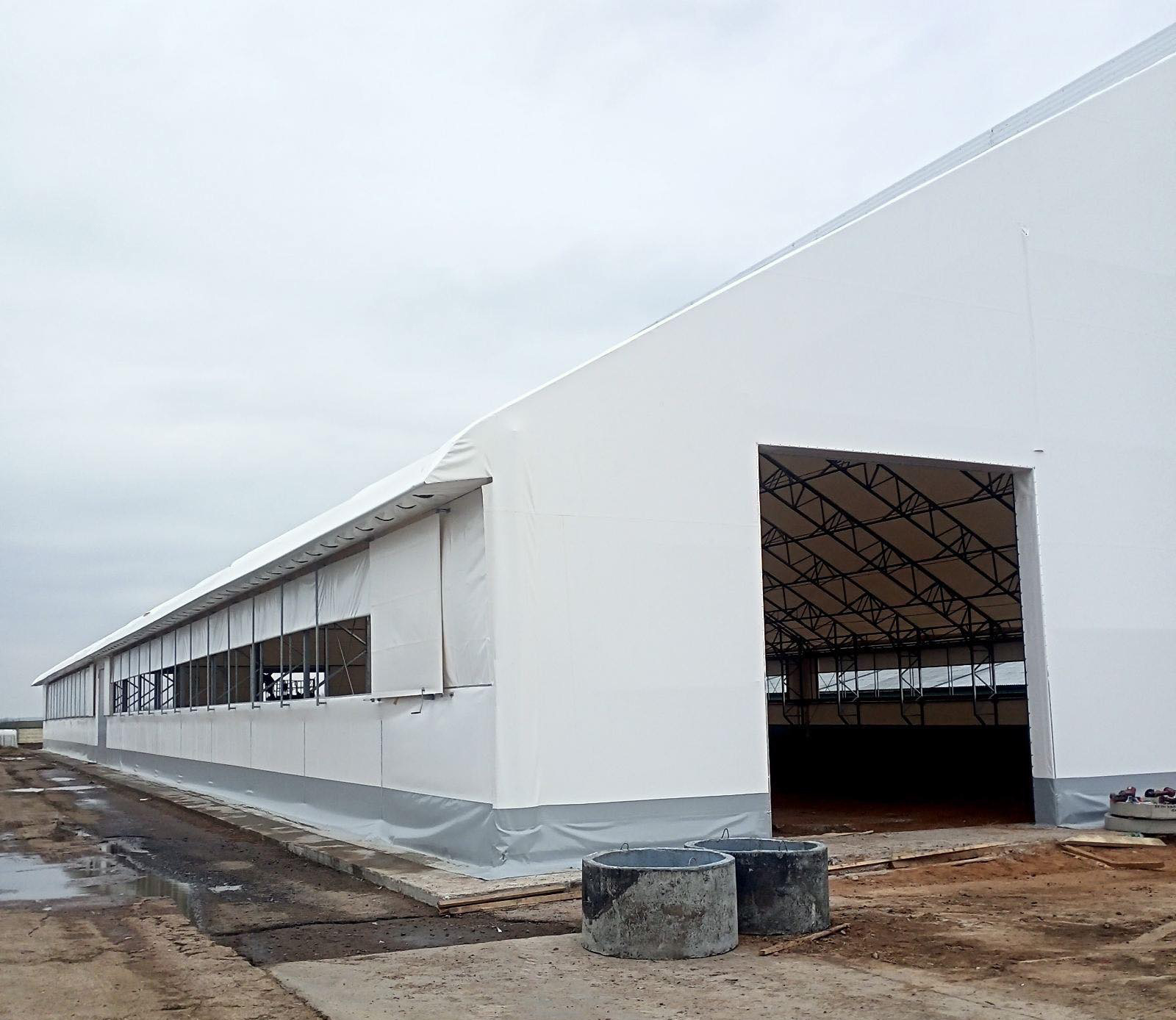 Ангар тентовый 30х72м 