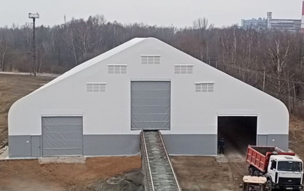 Ангар тентовый 28х83м