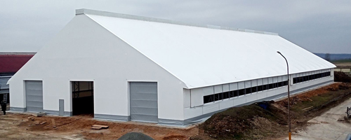 Ангар тентовый 30х72м 