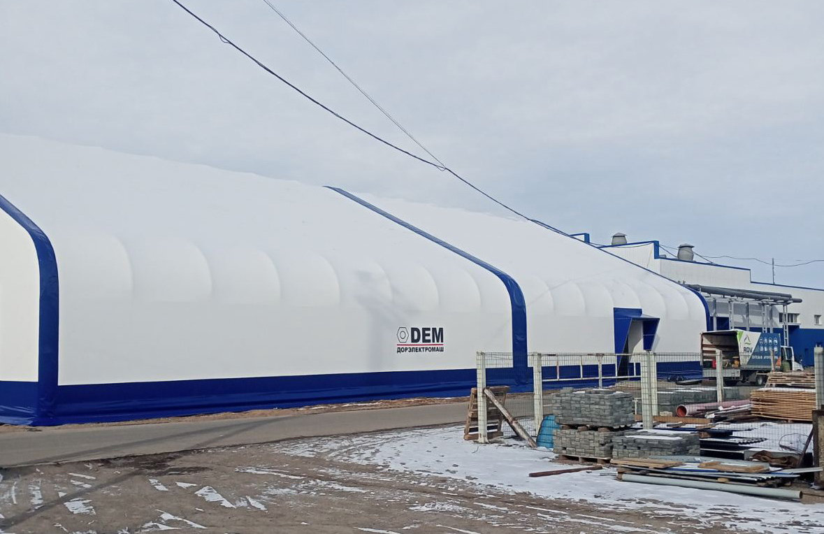 Ангар тентовый 28х45м