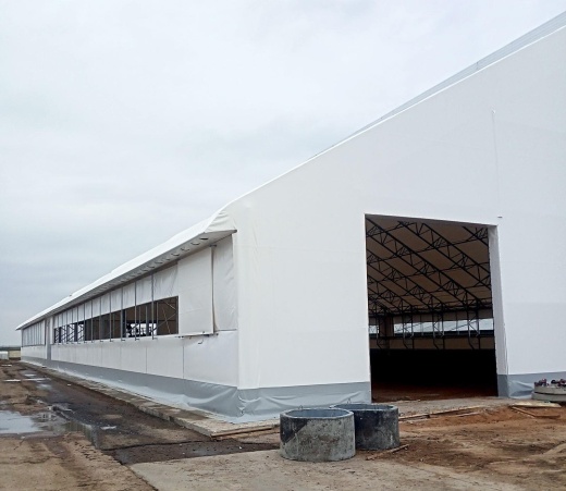 Ангар тентовый 30х72м 