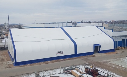 Ангар тентовый 28х45м