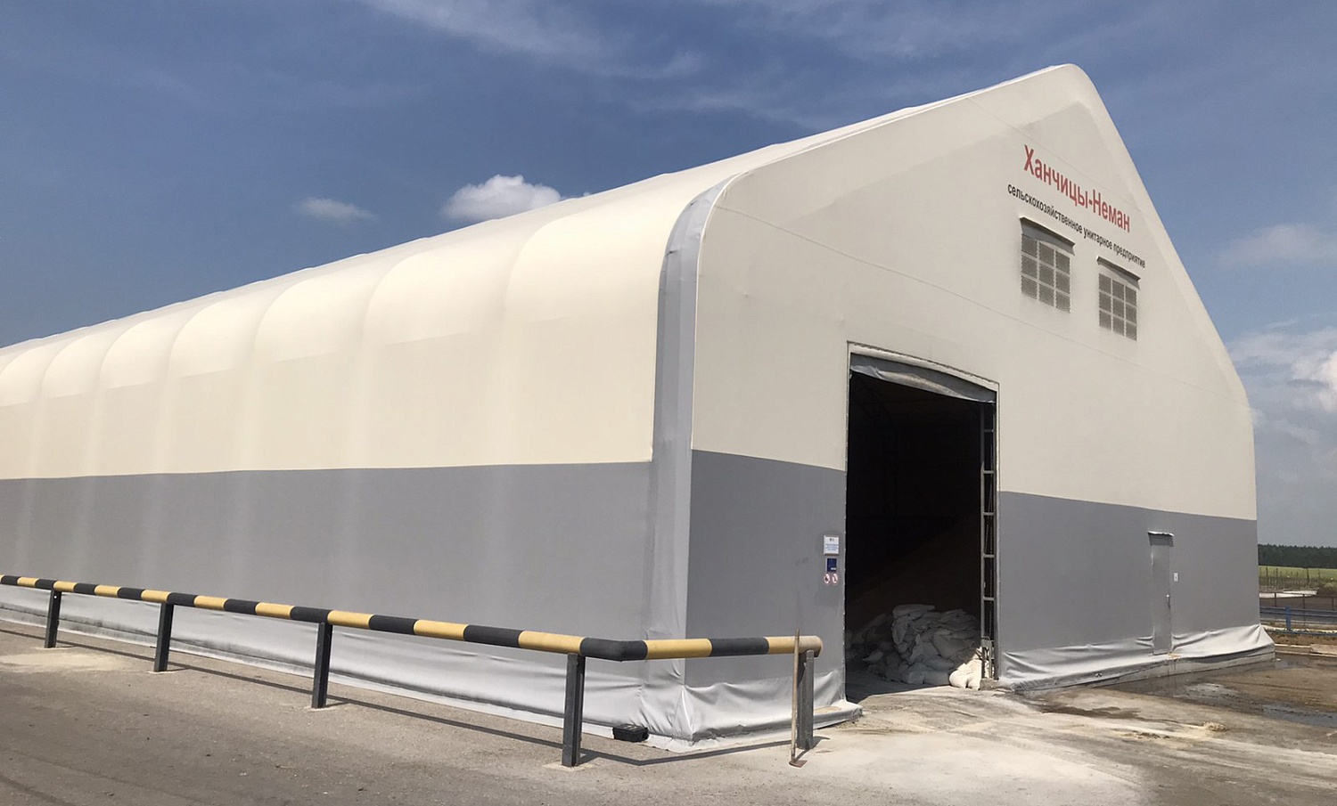 Ангар тентовый 20х54м