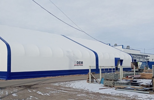 Ангар тентовый 28х45м