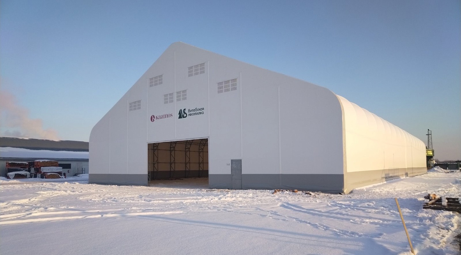 Ангар тентовый 28х48м