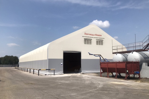 Ангар тентовый 20х54м