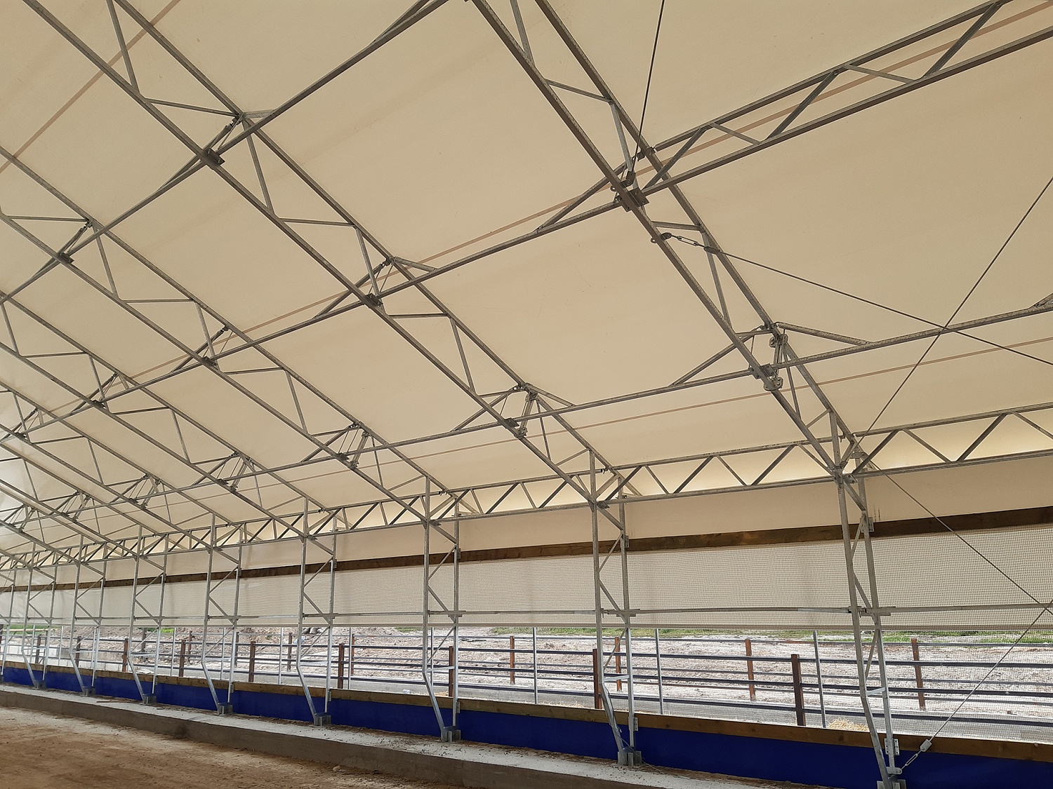 Ангар тентовый 19х76м